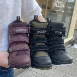 Kids Woden Adrian Boot Kids - Black