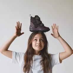 Kids Woden Adrian Boot Pearl - Fudge