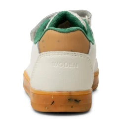 Kids Woden Billie - White/Basil