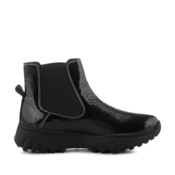 Women Woden Elena Patent - Black