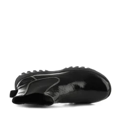 Women Woden Elena Patent - Black