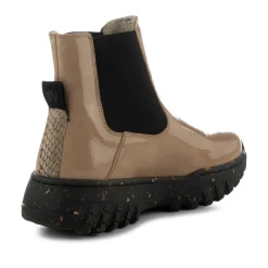 Women Woden Elena Patent - Coffee Cream