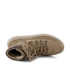 Women Woden Iris Snake Patent - Coffee Cream