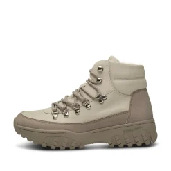 Women Woden Iris Track Leather - Whisper White/Silver Lining