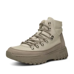 Women Woden Iris Track Leather - Whisper White/Silver Lining