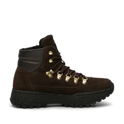 Women Woden Iris Track Suede - Chocolate