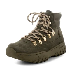 Women Woden Iris Track Suede - Moss