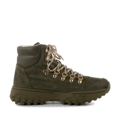 Women Woden Iris Track Suede - Moss