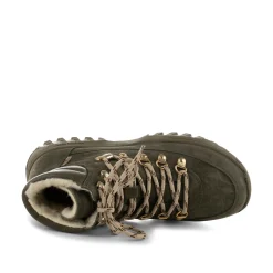 Women Woden Iris Track Suede - Moss
