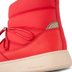 Women Woden Isa Lace Waterproof - Fire Red