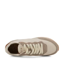 Woden Jansen Retro Sneaker Textile - Taupe