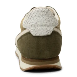 Woden Jansen Retro Sneaker Textile - Khaki
