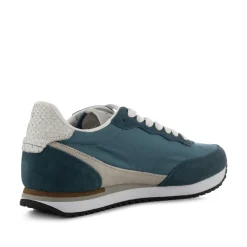 Woden Jansen Retro Sneaker Textile - Navy