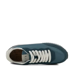 Woden Jansen Retro Sneaker Textile - Navy