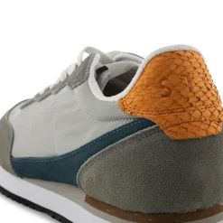 Woden Jansen Retro Sneaker Textile - Grey