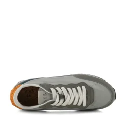 Woden Jansen Retro Sneaker Textile - Grey