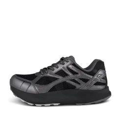 Women Woden JS_Freja Runner - Gunmetal/Black