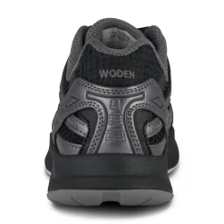 Women Woden JS_Freja Runner - Gunmetal/Black