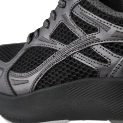 Women Woden JS_Freja Runner - Gunmetal/Black