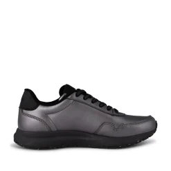 Women Woden JS_Nora Natural Soft Metallic - Gunmetal