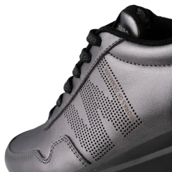 Women Woden JS_Nora Natural Soft Metallic - Gunmetal