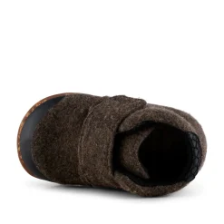 Kids Woden Kim Felt - Brown Melange