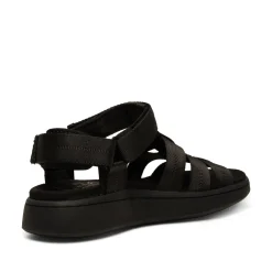 Women Woden Line Fisherman - Black