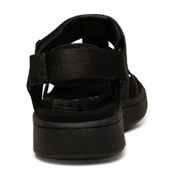 Women Woden Line Fisherman - Black