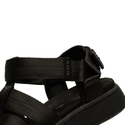 Women Woden Line Fisherman - Black