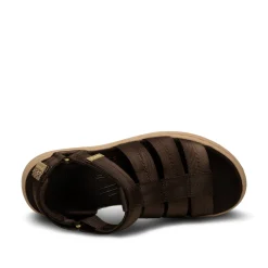 Women Woden Line Fisherman - Chocolate