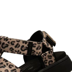 Women Woden Line Fisherman - Leopard