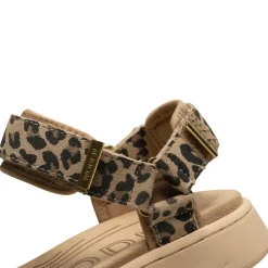 Women Woden Line Suede - Leopard