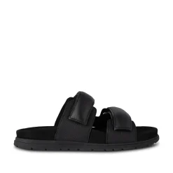 Women Woden Lisa Leather - Black