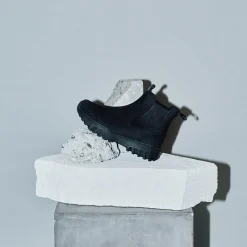 Women Woden Magda Rubber Track Boot - Black