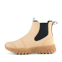 Women Woden Magda Rubber Track Boot - Beige