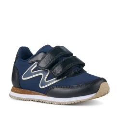 Kids Woden Manu Metallic - Navy