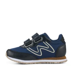 Kids Woden Manu Metallic - Navy