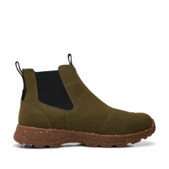 Woden Melvin Track Waterproof - Dark Olive/Gum