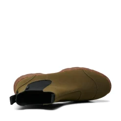 Woden Melvin Track Waterproof - Dark Olive/Gum