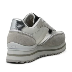 Women Woden Nellie II Metallic Plateau - Sea Fog Grey