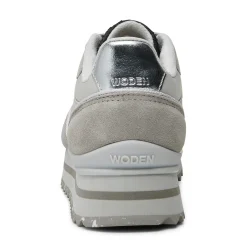 Women Woden Nellie II Metallic Plateau - Sea Fog Grey