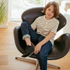 Kids Woden Nor Suede - Black
