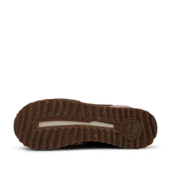 Women Woden Nora III Leather Plateau - Chocolate
