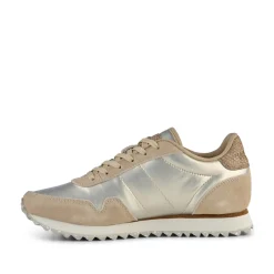Women Woden Nora III Metallic Nylon - Champagne