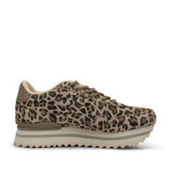 Women Woden Nora III Plateau Animal - Leopard