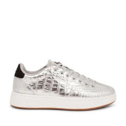 Women Woden Pernille Croco Shiny - Silver