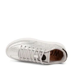 Women Woden Pernille Croco Shiny - Silver