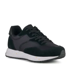 Women Woden Rose Textile Multi - Black
