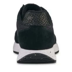 Women Woden Rose Textile Multi - Black