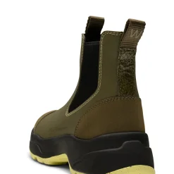 Women Woden Siri Waterproof - Dark Olive/Pale Lime